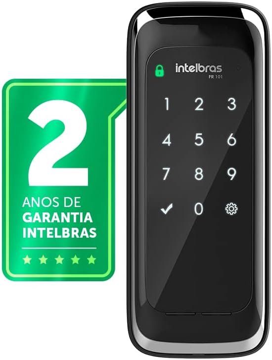 Review da Fechadura Digital Intelbras Touch Screen FR 101 Preto: Vale a Pena?